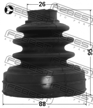 Пыльник ШРУСа внутренний FORD MONDEO 07-14 2115-CA220LHT 2115-CA220LHT FEBEST