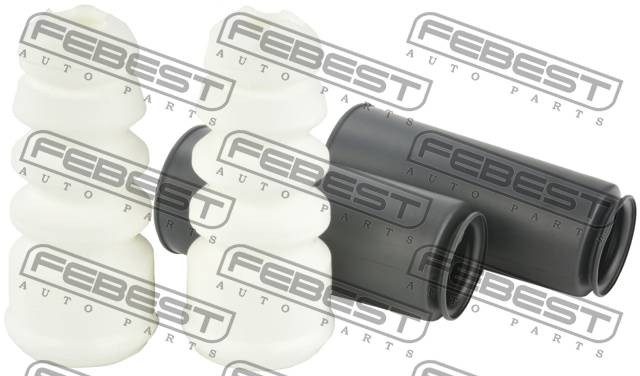 Пыльник заднего амортизатора с отбойником комплект VOLKSWAGEN PASSAT 2000-2009 V VWSHB-B5R-KIT FEBEST