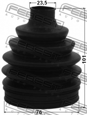 Пыльник ШРУСа внешний HYUNDAI i30 II, HONDA ACCORD LX 2013-2017 1217-MC 1217-MC FEBEST