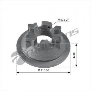 Гайка BPW ступицы корончатая (M42х2хSW65) MANSONS 300.002 MANSONS