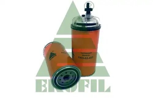 Фильтр топливный DAF 85CF,CF75,CF85,CF85II,CF85IV MAN сепаратора EKOFIL EKO03403 EKOFIL