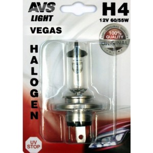 лампа! (H4) 55/60W 12V Vegas блистер 1шт.\ A78482S AVS