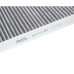 Фильтр воздушный салона VW Polo SKODA Fabia (-10) угольный MEGAPOWER 810-14-091 MEGA POWER