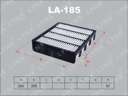 Фильтр воздушный TOYOTA Land Cruiser Prado (96-08) (3.4) LYNX LA-185 LYNXAUTO