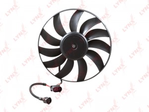 Вентилятор VW Golf (03-08) AUDI A3 (03-12) SKODA Octavia (04-) охлаждения радиат RF1660 LYNXAUTO