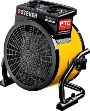 Пушка тепловая 3.0кВт 300куб.м/ч керамическая электрическая STEHER SEK5R STEHER