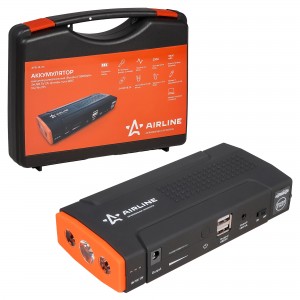 BOOSTER 13800МАЧ Airline/ Аккумулятор внешний (Booster),2хUSB 5V 2A 12V/16V/19V  APB-14-06 AIRLINE