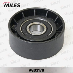 Ролик ремня приводного MERCEDES BENZ W204/212/X204/W221 2.2CDI 08- AG03170 AG03170 MILES