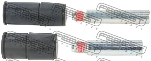 Втулка направляющая суппорта тормозного к-т BMW X5 E53 1999-2006 1974-E90F-KIT 1974-E90F-KIT FEBEST