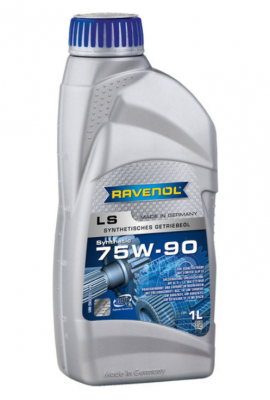 RAVENOL LS 75W90 1Л API GL-5 LS ZF TE-ML 05C ZF TE-ML 05D MIL-L-2105 D 1222102-001-01-999 RAVENOL