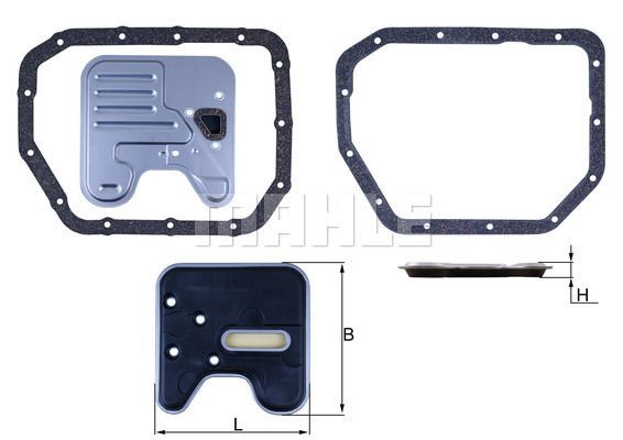 Фильтр АКПП HX246D MAHLE KNECHT