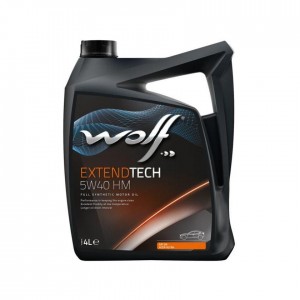WOLF EXTENDTECH 5W40 HM 4L СИНТЕТИКА ACEA A3/B4-12 API SN MB 229.5 PSA B71 2296  8321382 WOLF