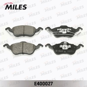 Колодки тормозные передние (без датчика) (Смесь Low-Metallic) (FORD FOCUS I) (TR E400027 MILES