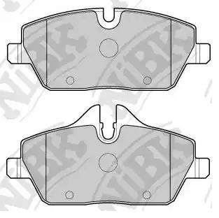 Колодки тормозные BMW 1 (E87) передние (4шт.) NIBK PN0508 NIBK