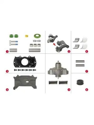 Р/К суппорта ЛЕВЫЙ полный Wabco Maxx 22T CHS3010 CHEEFT