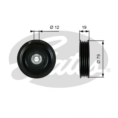 Натяжитель ремня приводного T39184 (7808-21584) T39184 GATES