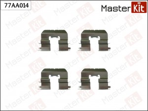 Комплект установочный тормозных колодок SOLARIS,ACCENT IV 2010- 77AA014 77AA014 MASTER KIT