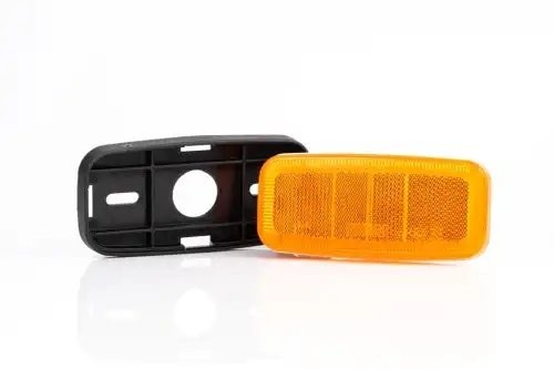 фонарь габаритный! LED, желтый, 123х56, с проводом 0,5м\ Universal FT075ZLED FRISTOM
