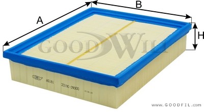 Фильтр воздушный AG181 AG 181 GOODWILL