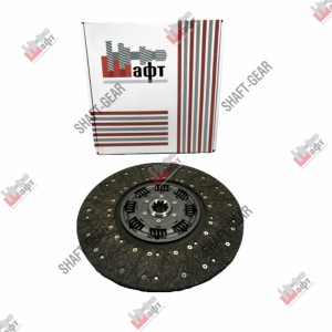 Диск сцепления 430WGTZ 1 3/4-10N (44,5) Renault, Howo, Shaanxi, МАЗ 1878026241 SHAFT