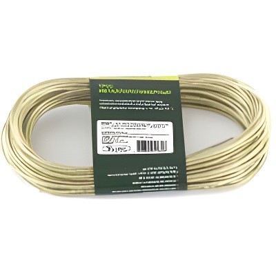 Трос металлополимерный прозрачный 2.5ммх20м СИБРТЕХ 47627 SIBRTEC