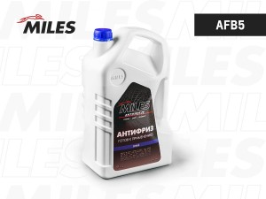 Антифриз готов к применению G11 (синий, SUPER LONG LIFE COOLANT -40C) 5кг AFB5 AFB5 MILES