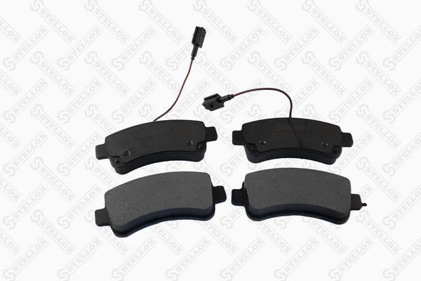 колодки диск.з.! с антискр.пл.\ Fiat Ducato, Citroen Jumper 3 1.6-2.1CDi 14> 000-709B-SX STELLOX
