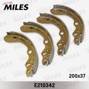 Колодки тормозные барабанные MAZDA 323 98-04 (TRW GS8661) E210342 E210342 MILES