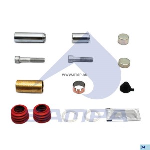 Р/к дискового тормоза направляющих втулок и уплотнений 095.598 SAMPA