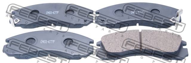 Колодки тормозные дисковые 0401-K77F 0401-K77F FEBEST