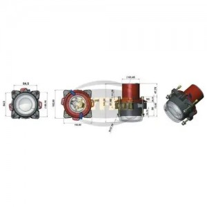 Фара ближнего света Ayfar/505596 505596 AYFAR