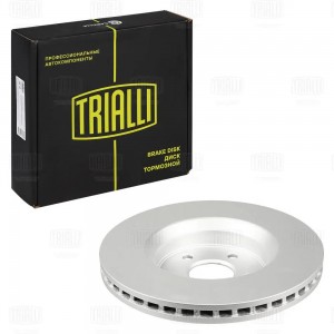 Диск торм. Jeep Grand Cherokee IV (WK2) (10-) перед. d=350 (окраш.) (DF 073208) DF073208 TRIALLI