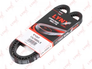 Ремень клиновой подходит для AUDI 80 2.3 94/100 1.9-2.3 90, BMW 5(E34) M5 95, FO 13X1000LX LYNXAUTO
