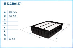 Фильтр воздушный B13CR0127 B13CR0127 CWORKS