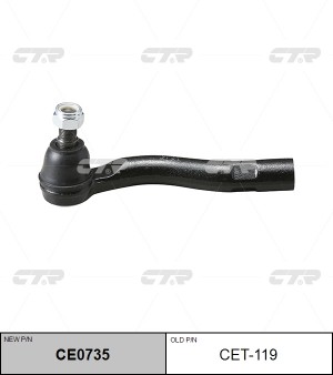 Наконечник рулевой тяги TOYOTA Land Cruiser (98-07) правый CTR CE0735 CTR