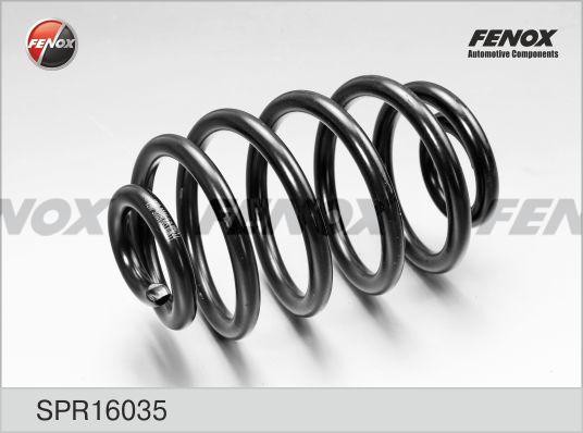 Пружина подвески Renault Symbol 99-08, Clio 99-05  2шт SPR16035 FENOX