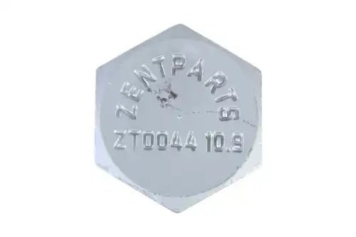 болт подвески! полурессоры/реакт.тяги без отверстия под шплинт M30x3.5x212/190 B Z42832 ZENTPARTS