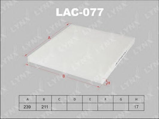 KIA CERATO НЕ УГОЛЬНЫЙ LAC-077 LYNXAUTO