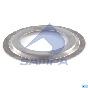 шайба! передн. ступицы маслоотражательная 74x129x9.5 MAN T01/02/03/10/20 022088 SAMPA