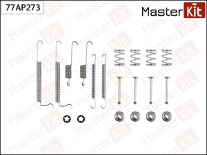 Комплект установочный барабанных колодок Opel VECTRA A (J89) 1988 - 1995 Masterk 77AP273 MASTER KIT