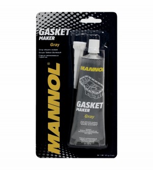 Герметик прокладка серый термостойкий 85г -40С/+230С Gasket Maker 9913 MANNOL 2417 MANNOL