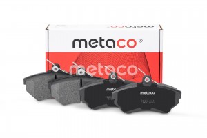 Колодки тормозные передние к-кт 3000131 3000131 METACO