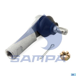 Наконечник DAF LF45 тяги стабилизатора (M12х1.25мм,M14х1.5мм) SAMPA 050.114 SAMPA