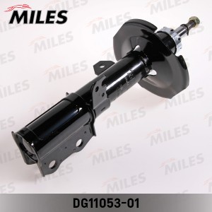 Амортизатор передний левый TOYOTA COROLLA 02- (D отверстия под стойку стабилизат DG11053-01 MILES
