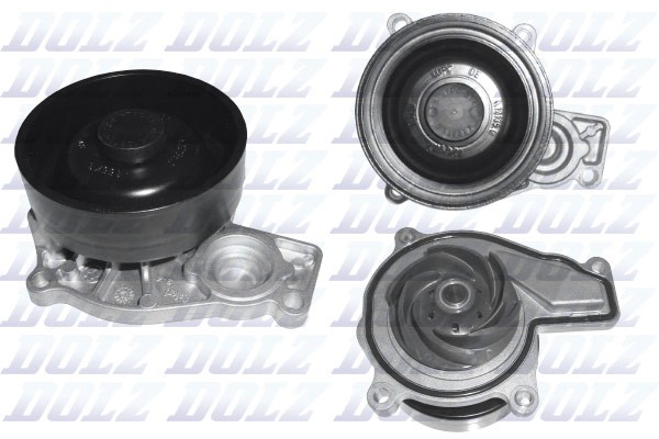 Насос водяной BMW 18-25i X1 F48, MINI (F55-F60) 1.2-2.0 B254 B254 DOLZ