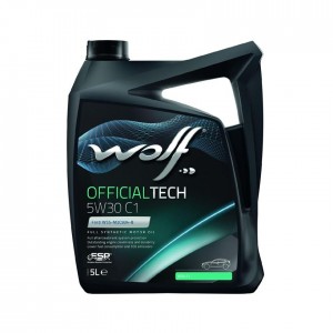 WOLF OFFICIALTECH 5W30 C1 5L СИНТЕТИКА ACEA C1-10 JASO DL-1 FORD WSS-M2C934-B 8307911 WOLF