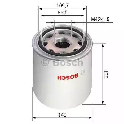 Фильтр осушителя MAN MERCEDES BOSCH 0 986 628 256 BOSCH