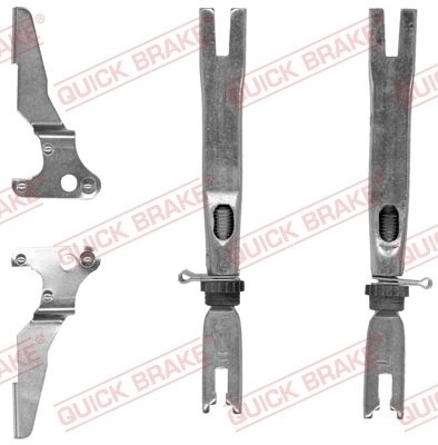 КОМПЛЕКТ САМОРЕГУЛЯТОРОВ БАРАБАННЫХ ТОРМОЗНЫХ КОЛОДОК 10253017 OJD QUICK BRAKE