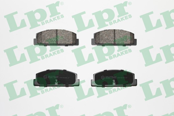 Комплект тормозных колодок 05P876 05P876 LPR