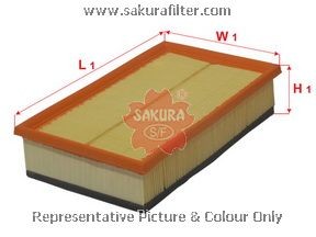 Фильтр воздушный VW MULTIVAN/T5 1.9D-2.5D A31080 A31080 SAKURA